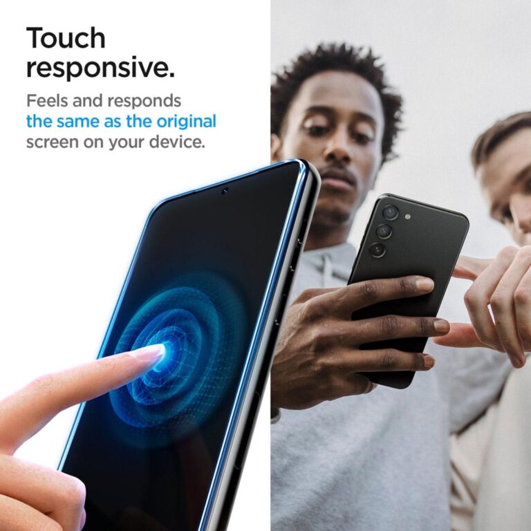 Spigen GLAStR EZ Fit Screenprotector + Applicator 2-pack Samsung Galaxy S23 - Afbeelding 7