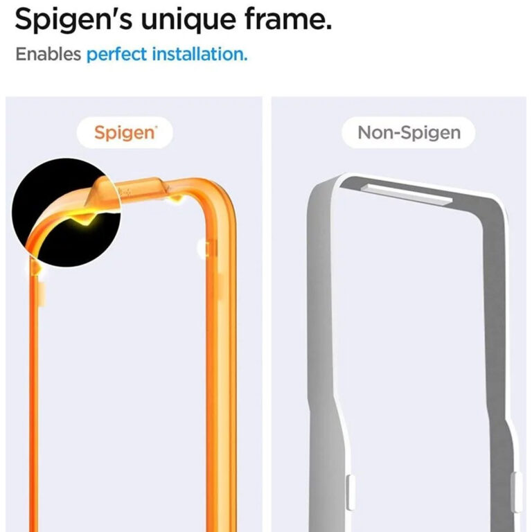 Spigen GLAStR EZ Fit Screenprotector + Applicator 2-pack Samsung Galaxy A54 (5G) - Afbeelding 5