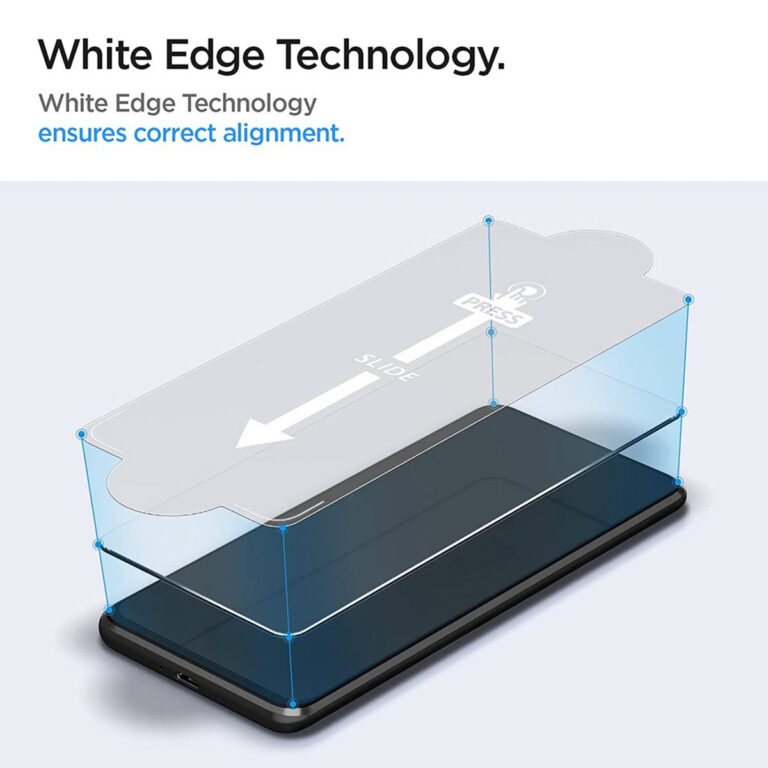 Spigen GLAStR Slim Screenprotector + Applicator 2-pack Samsung Galaxy A34 (5G) - Afbeelding 3