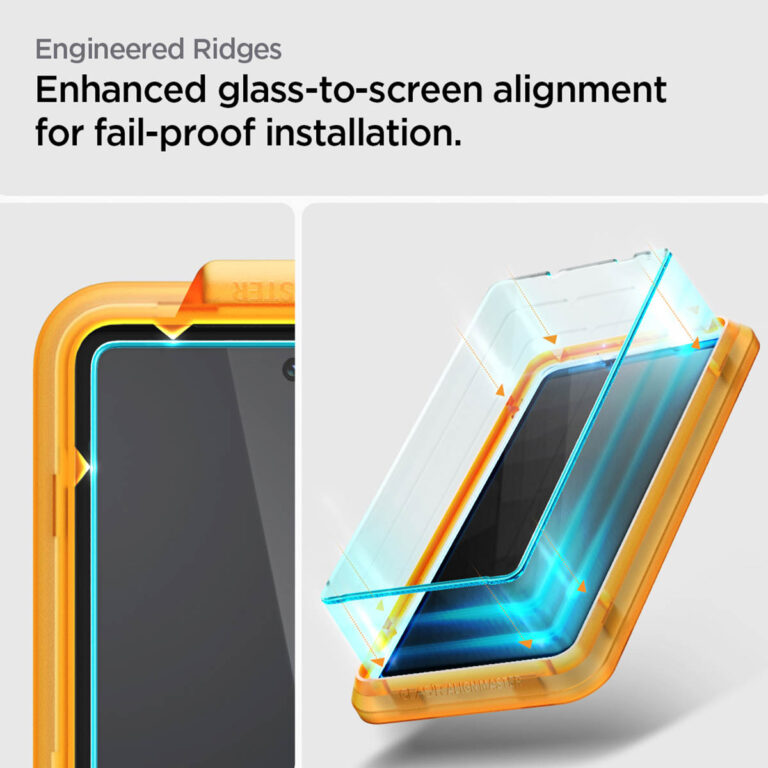Spigen GLAStR EZ Fit Screenprotector + Applicator 2-pack Google Pixel 7a - Afbeelding 10