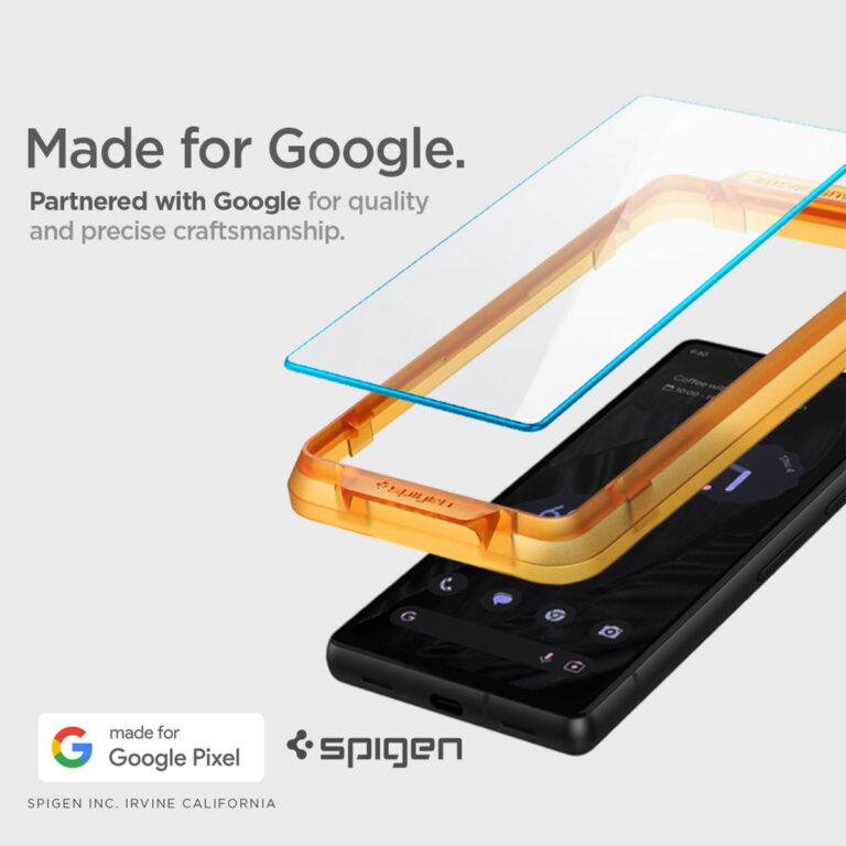 Spigen GLAStR EZ Fit Screenprotector + Applicator 2-pack Google Pixel 7a - Afbeelding 5
