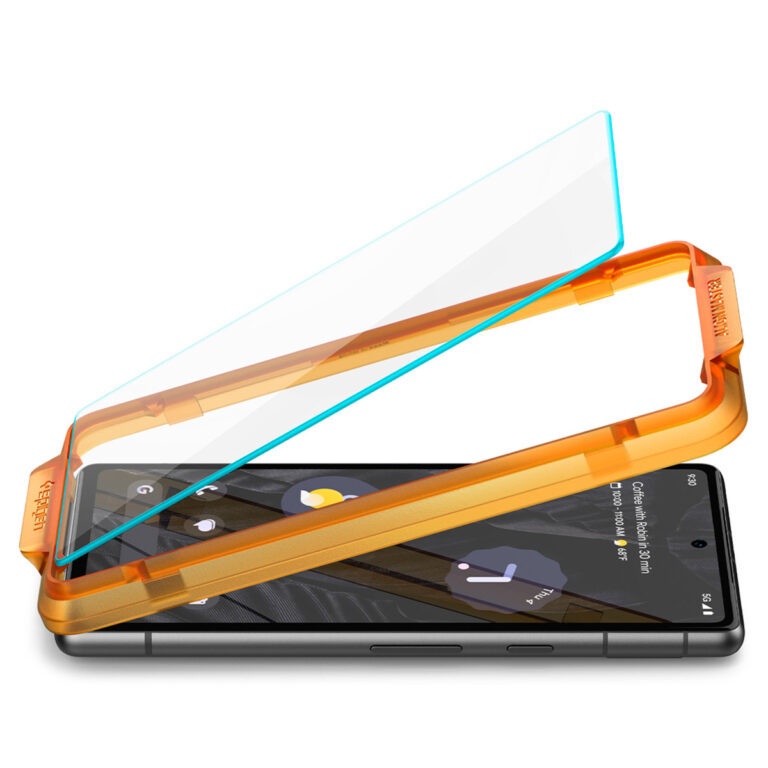 Spigen GLAStR EZ Fit Screenprotector + Applicator 2-pack Google Pixel 7a - Afbeelding 3