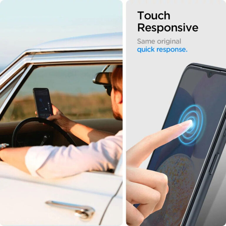Spigen GLAStR Slim Screenprotector + Applicator 2-pack Samsung Galaxy A14 (5G/4G) - Afbeelding 7