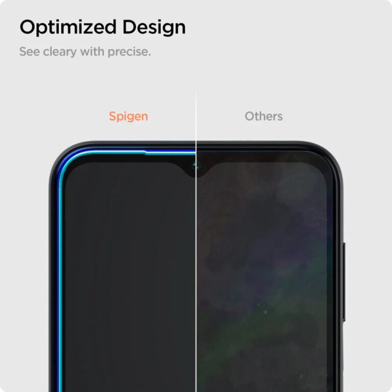 Spigen GLAStR Slim Screenprotector + Applicator 2-pack Samsung Galaxy A14 (5G/4G) - Afbeelding 2