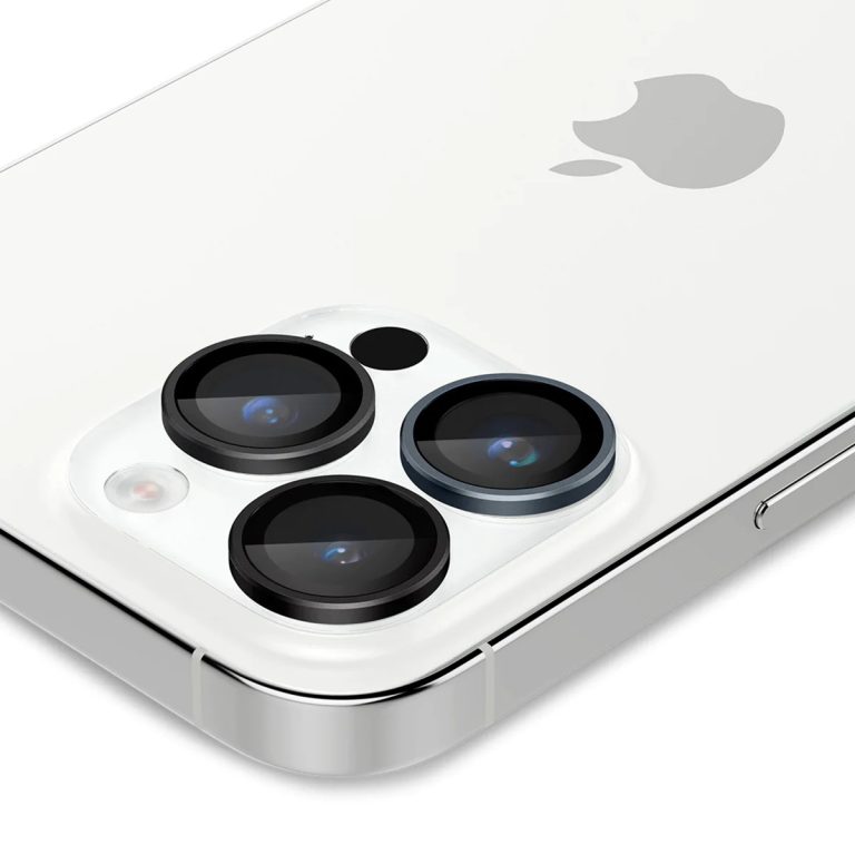 Spigen GLAStR EZ Fit Optik Camera Protector 2 Pack Apple iPhone 15 Pro / 15 Pro Max - Zero One - Afbeelding 5