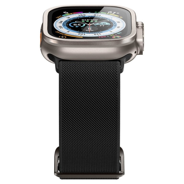 Spigen Glas.tR Slim Pro Screen Protector Apple Watch Ultra 1 / 2 - 49 mm - Titanium - Afbeelding 8