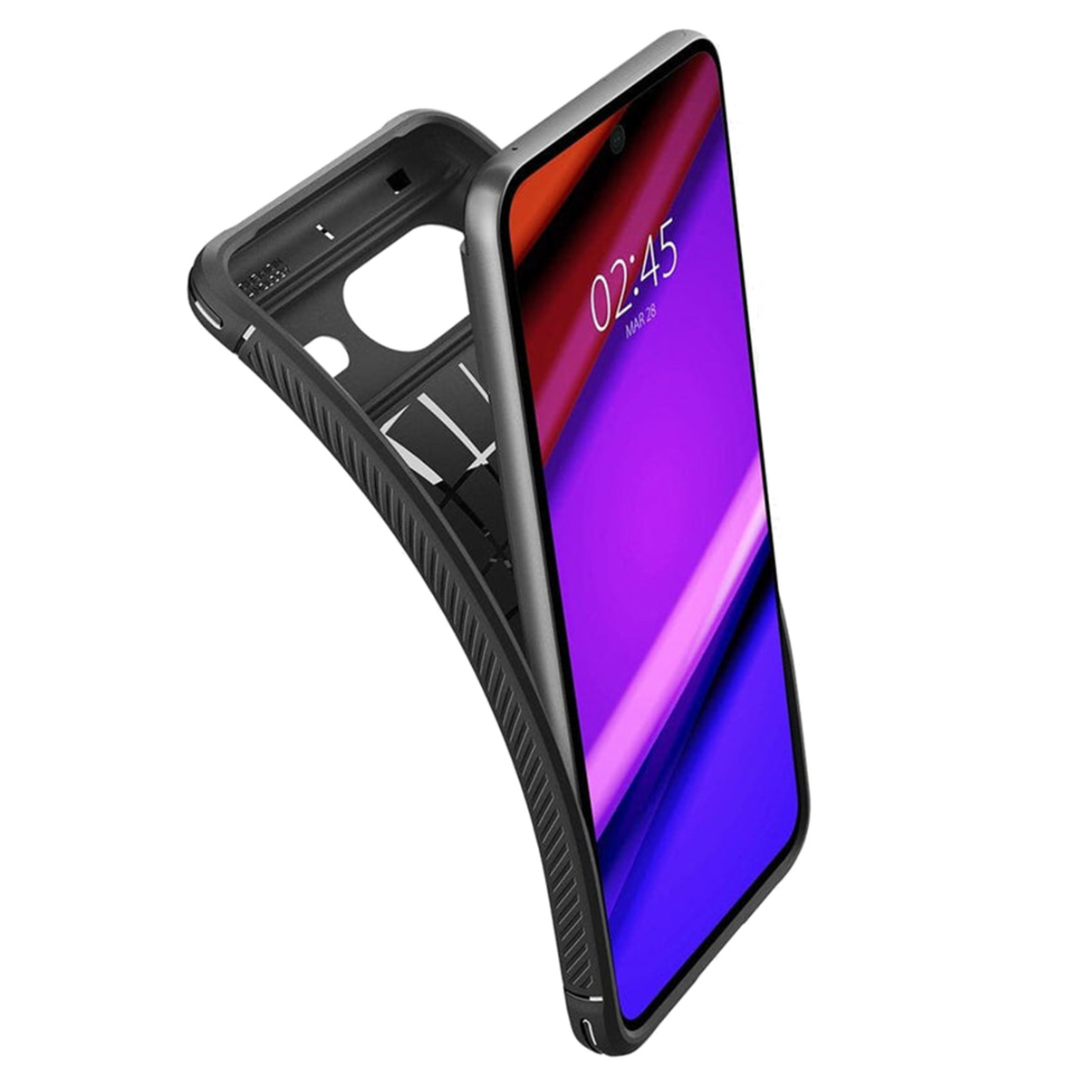 Spigen Rugged Armor Backcover Google Pixel 8 - Zwart - Afbeelding 6