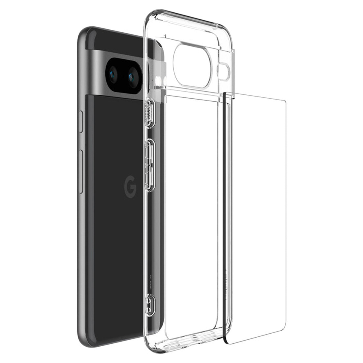Spigen Ultra Hybrid Backcover Google Pixel 8 - Transparant - Afbeelding 5