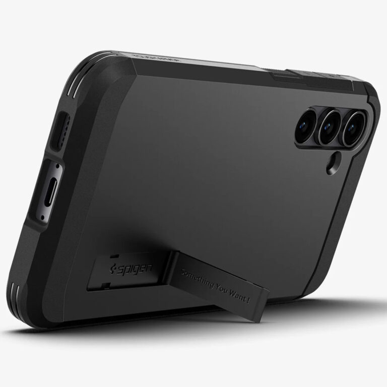 Spigen Tough Armor Backcover Samsung Galaxy S23 FE - Zwart - Afbeelding 5