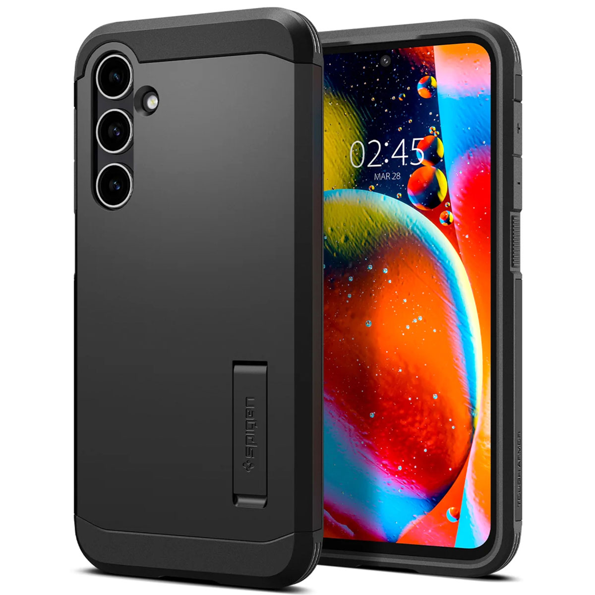 Spigen Tough Armor Backcover Samsung Galaxy S23 FE – Zwart