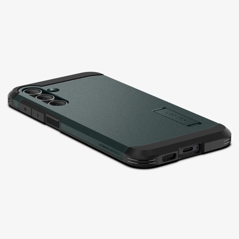 Spigen Tough Armor Backcover Samsung Galaxy S23 FE - Groen - Afbeelding 6