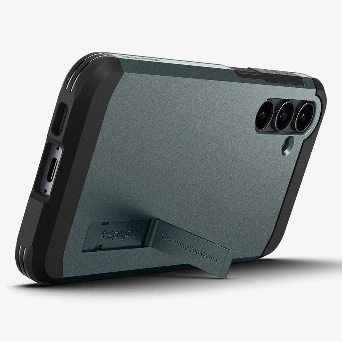 Spigen Tough Armor Backcover Samsung Galaxy S23 FE - Groen - Afbeelding 5
