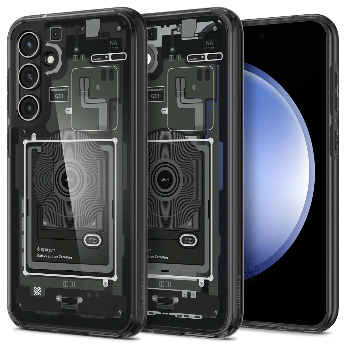 Spigen Ultra Hybrid Backcover Samsung Galaxy S23 FE -Grijs - Afbeelding 9