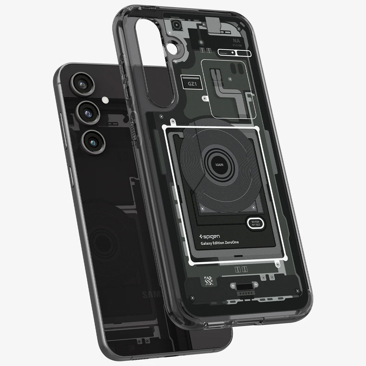 Spigen Ultra Hybrid Backcover Samsung Galaxy S23 FE -Grijs - Afbeelding 2