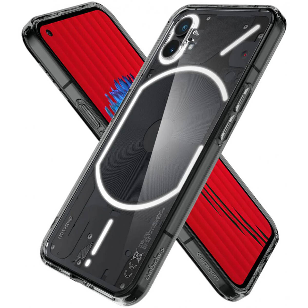 Spigen Ultra Hybrid Backcover Nothing Phone (2) - Transparant - Afbeelding 2