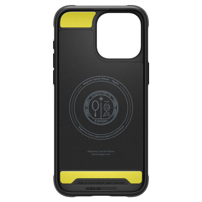 Spigen Rugged Armor Backcover MagSafe Apple iPhone 15 Pro Max - Zwart - Afbeelding 6