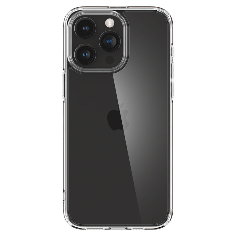 Spigen Ultra Hybrid Backcover Apple iPhone 15 Pro Max - Crystal Clear - Afbeelding 5