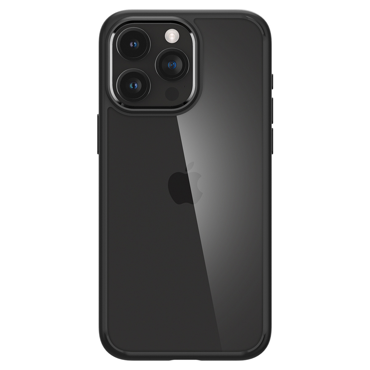 Spigen Ultra Hybrid Backcover Apple iPhone 15 Pro Max - Matte Black - Afbeelding 3
