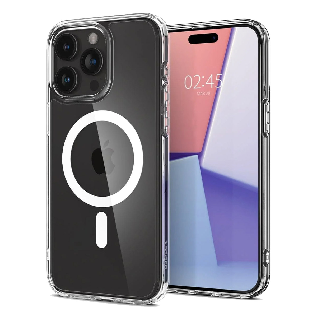 Spigen Ultra Hybrid Backcover MagSafe Apple iPhone 15 Pro Max – White