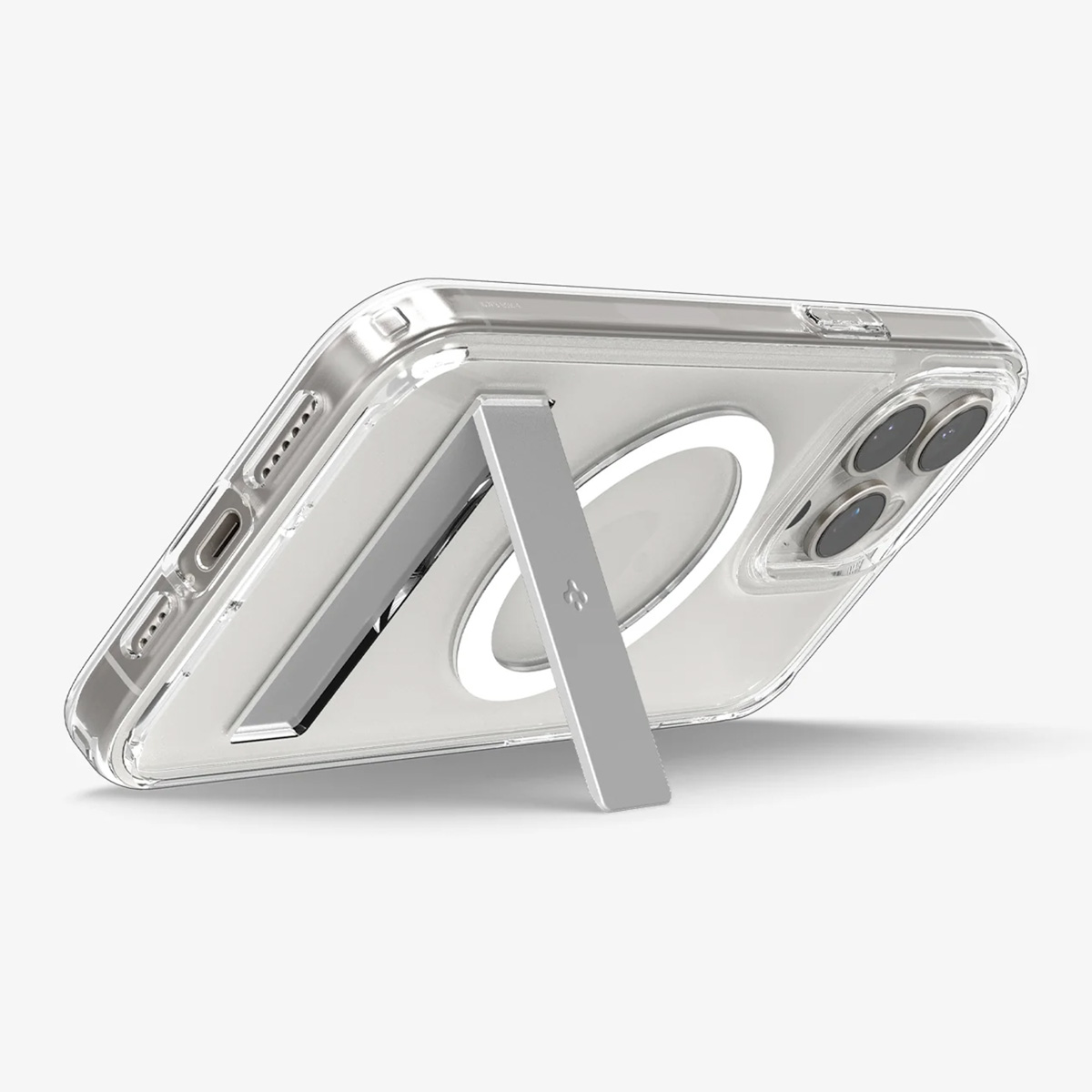 Spigen Ultra Hybrid S MagSafe Apple iPhone 15 Pro Max - Transparent - Afbeelding 6