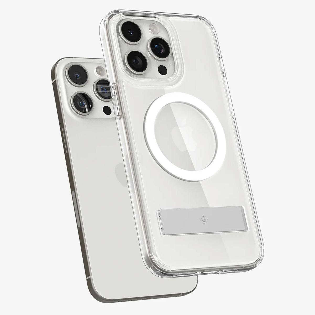 Spigen Ultra Hybrid S MagSafe Apple iPhone 15 Pro Max - Transparent - Afbeelding 7
