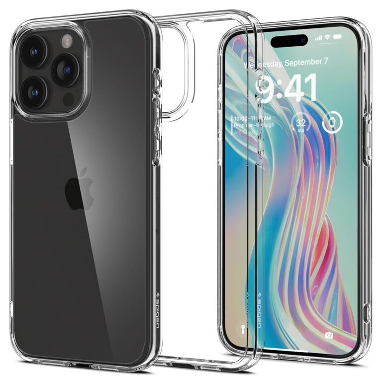 Spigen Ultra Hybrid Backcover Apple iPhone 15 Pro - Crystal Clear