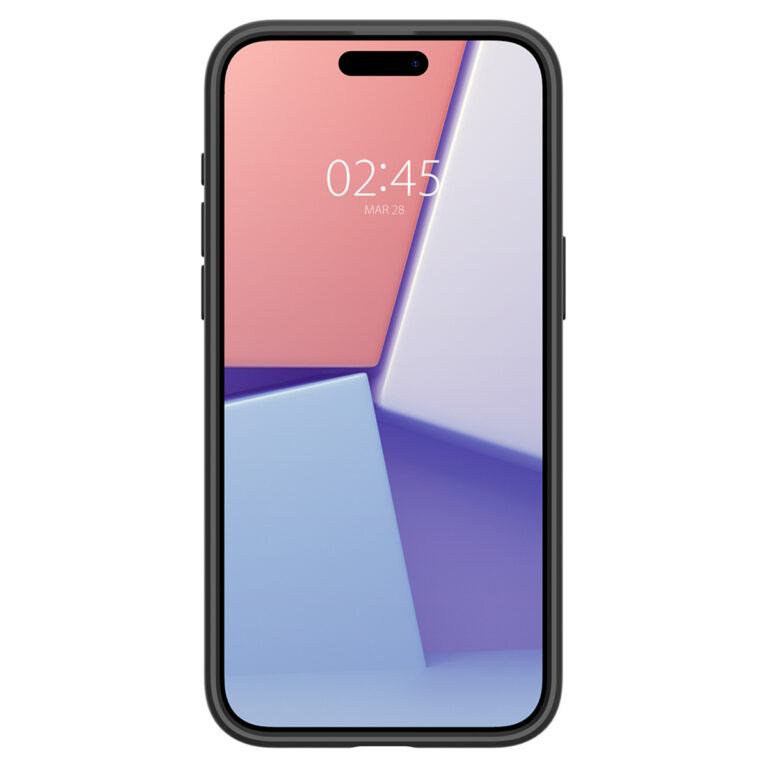 Spigen Ultra Hybrid Backcover Apple iPhone 15 Pro - Matte Black - Afbeelding 2