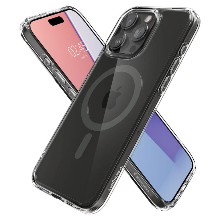 Spigen Ultra Hybrid Backcover MagSafe Apple iPhone 15 Pro - Graphite - Afbeelding 3