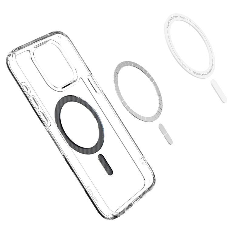 Spigen Ultra Hybrid Backcover MagSafe Apple iPhone 15 Pro - Carbon Fiber - Afbeelding 6