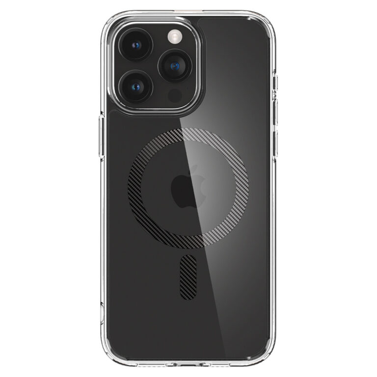 Spigen Ultra Hybrid Backcover MagSafe Apple iPhone 15 Pro - Carbon Fiber - Afbeelding 5