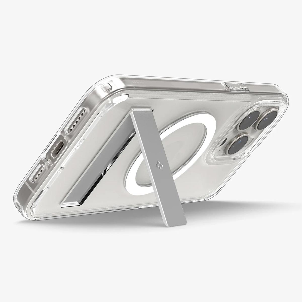 Spigen Ultra Hybrid S MagSafe iPhone 15 Pro - Transparant - Afbeelding 6