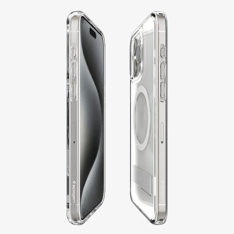 Spigen Ultra Hybrid S MagSafe iPhone 15 Pro - Transparant - Afbeelding 7