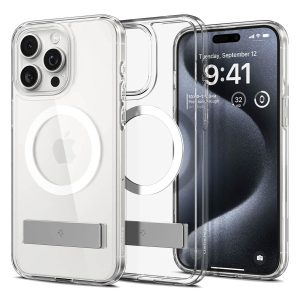 Spigen Ultra Hybrid S MagSafe iPhone 15 Pro - Transparant