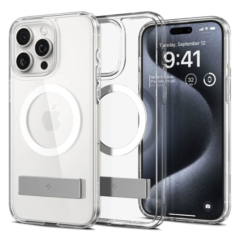 Spigen Ultra Hybrid S MagSafe iPhone 15 Pro - Transparant