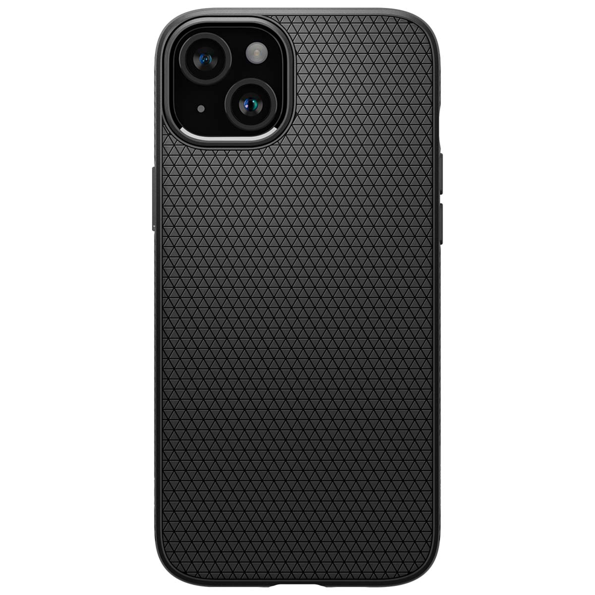 Spigen Liquid Air™ Backcover Apple iPhone 15 - Matte Black - Afbeelding 4