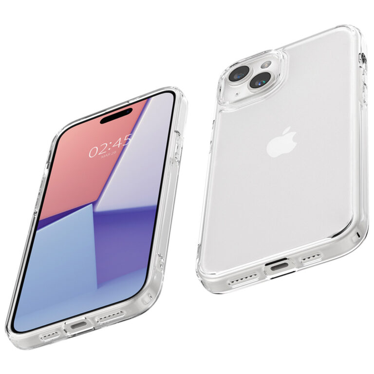 Spigen Ultra Hybrid Backcover Apple iPhone 15 - Crystal Clear - Afbeelding 4