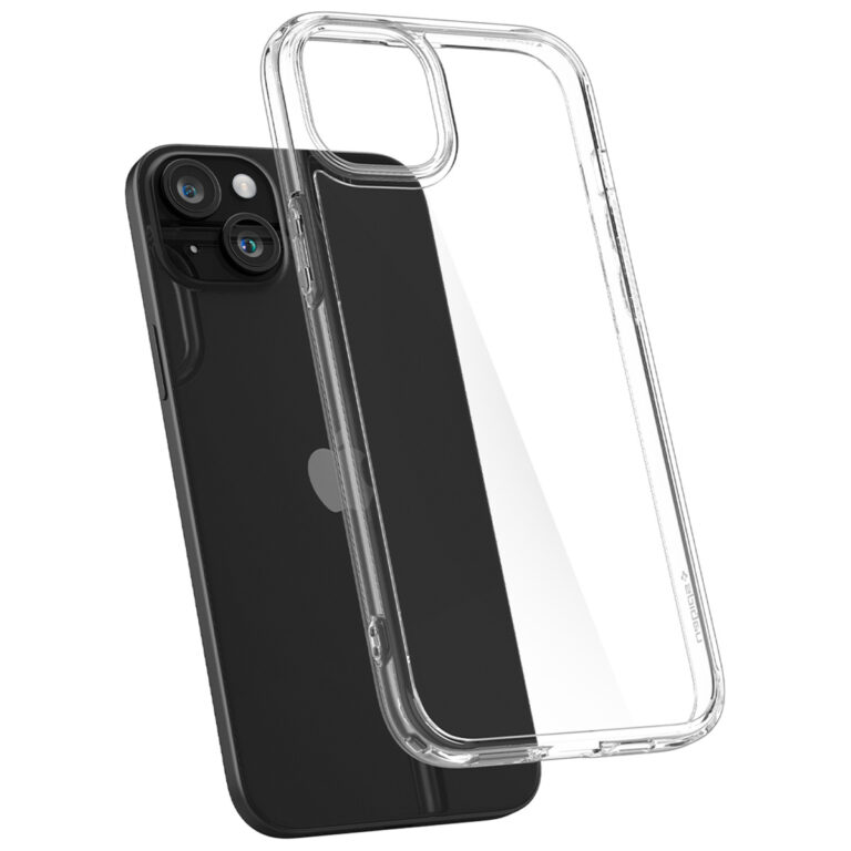 Spigen Ultra Hybrid Backcover Apple iPhone 15 - Crystal Clear - Afbeelding 2