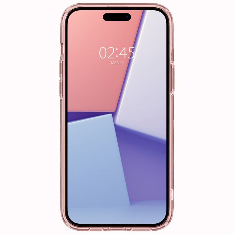 Spigen Ultra Hybrid Backcover Apple iPhone 15 - Rose Crystal - Afbeelding 6