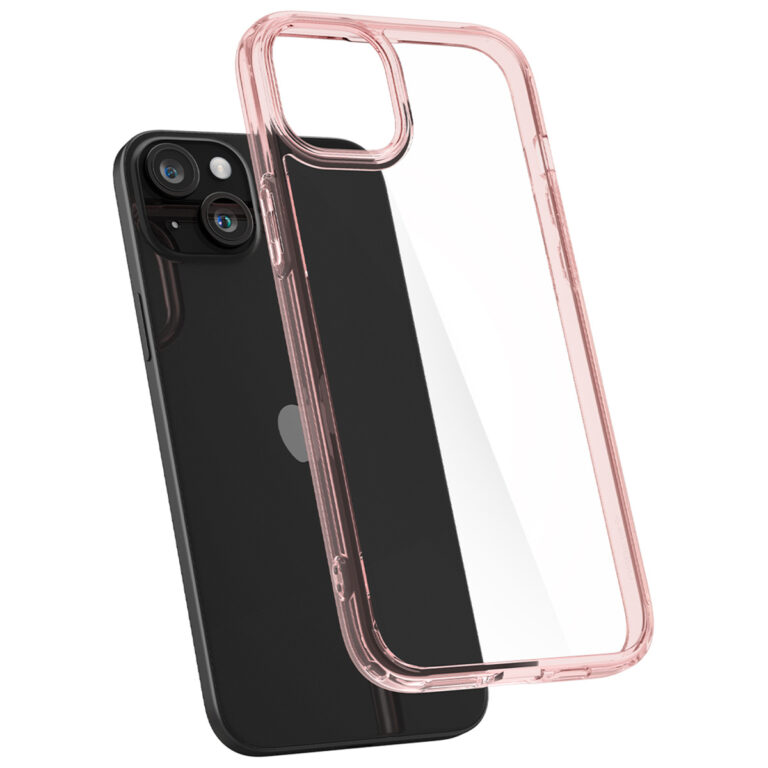 Spigen Ultra Hybrid Backcover Apple iPhone 15 - Rose Crystal - Afbeelding 3
