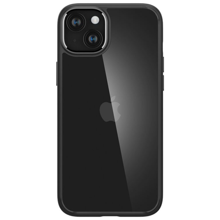 Spigen Ultra Hybrid Backcover Apple iPhone 15 - Matte Black - Afbeelding 8