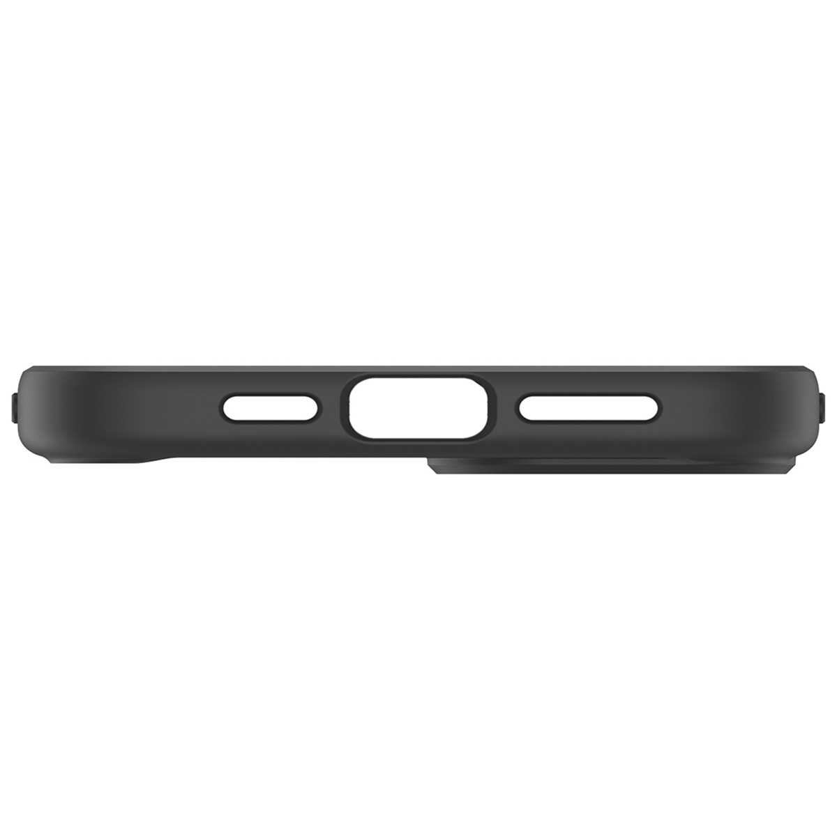 Spigen Ultra Hybrid Backcover Apple iPhone 15 - Matte Black - Afbeelding 8