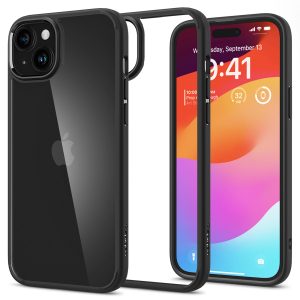Spigen Ultra Hybrid Backcover Apple iPhone 15 - Matte Black