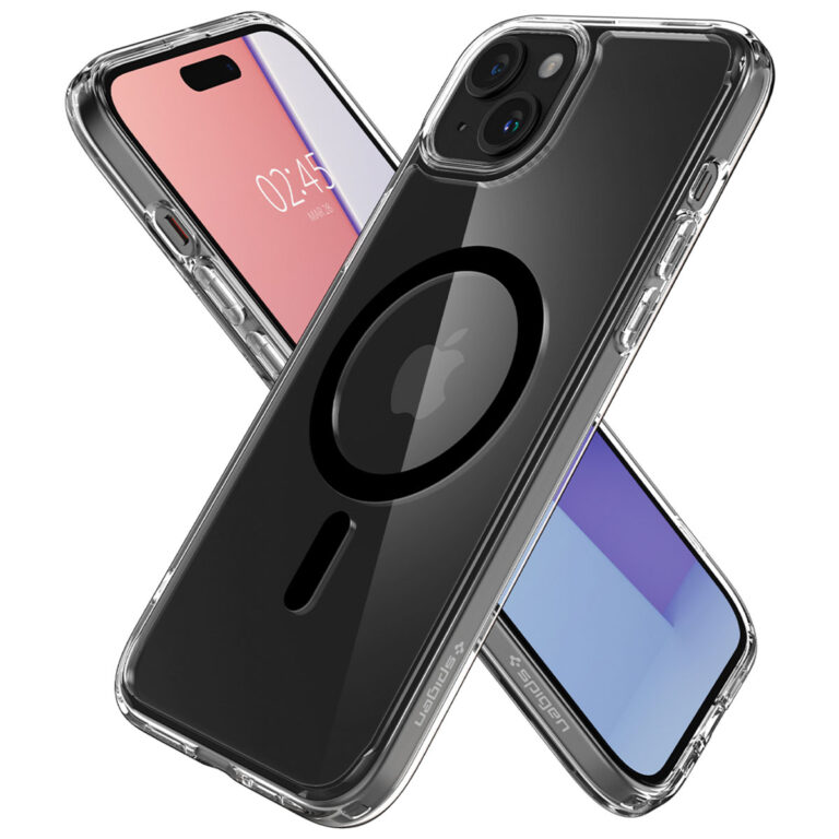Spigen Ultra Hybrid Backcover MagSafe Apple iPhone 15 - Zwart - Afbeelding 5