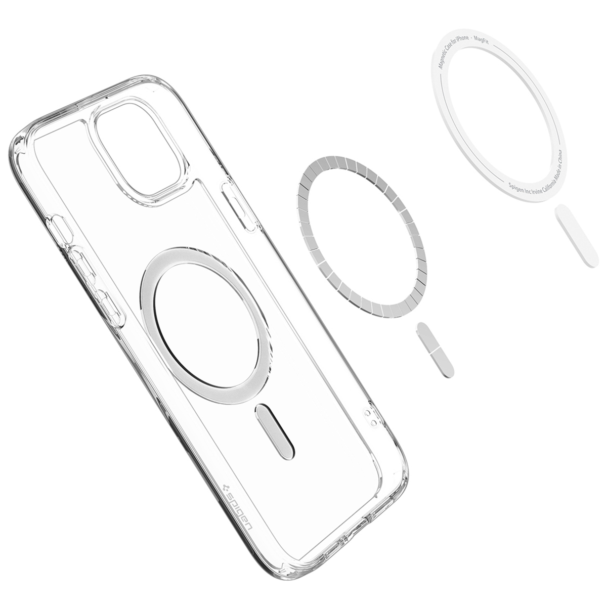 Spigen Ultra Hybrid Backcover MagSafe Apple iPhone 15 - Graphite - Afbeelding 4