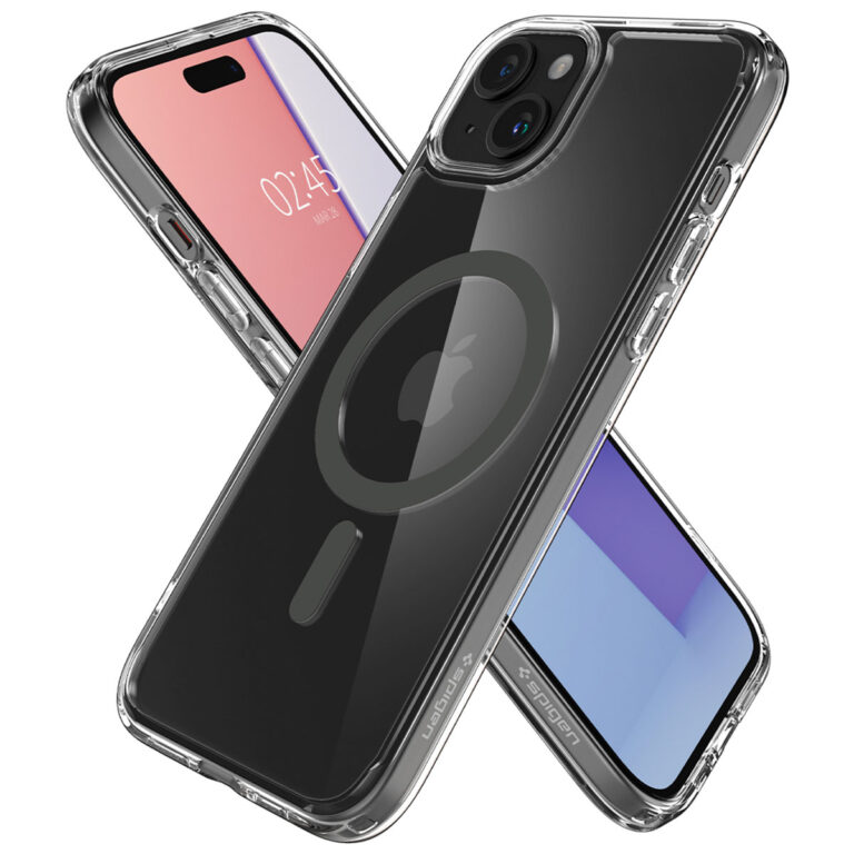 Spigen Ultra Hybrid Backcover MagSafe Apple iPhone 15 - Graphite - Afbeelding 5