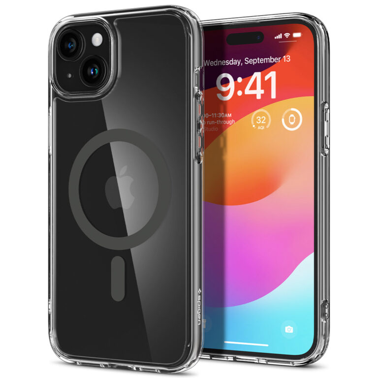 Spigen Ultra Hybrid Backcover MagSafe Apple iPhone 15 - Graphite