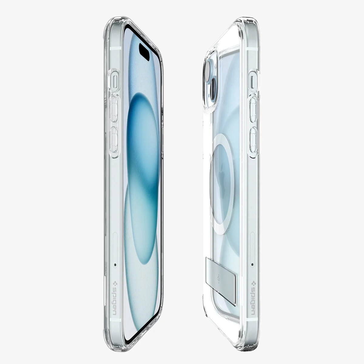 Spigen Ultra Hybrid S MagSafe Apple iPhone 15 - Transparant - Afbeelding 8