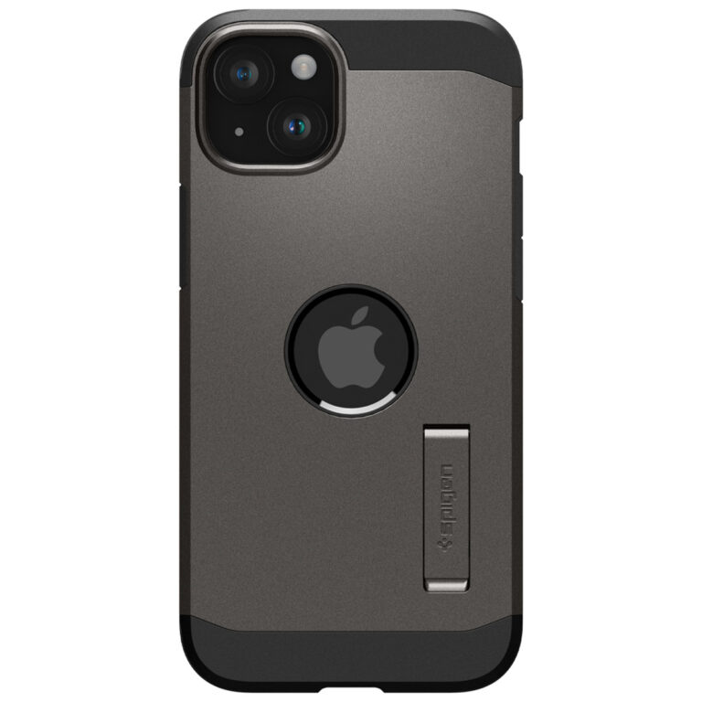 Spigen Tough Armor Backcover MagSafe Apple iPhone 15 - Gunmetal - Afbeelding 4