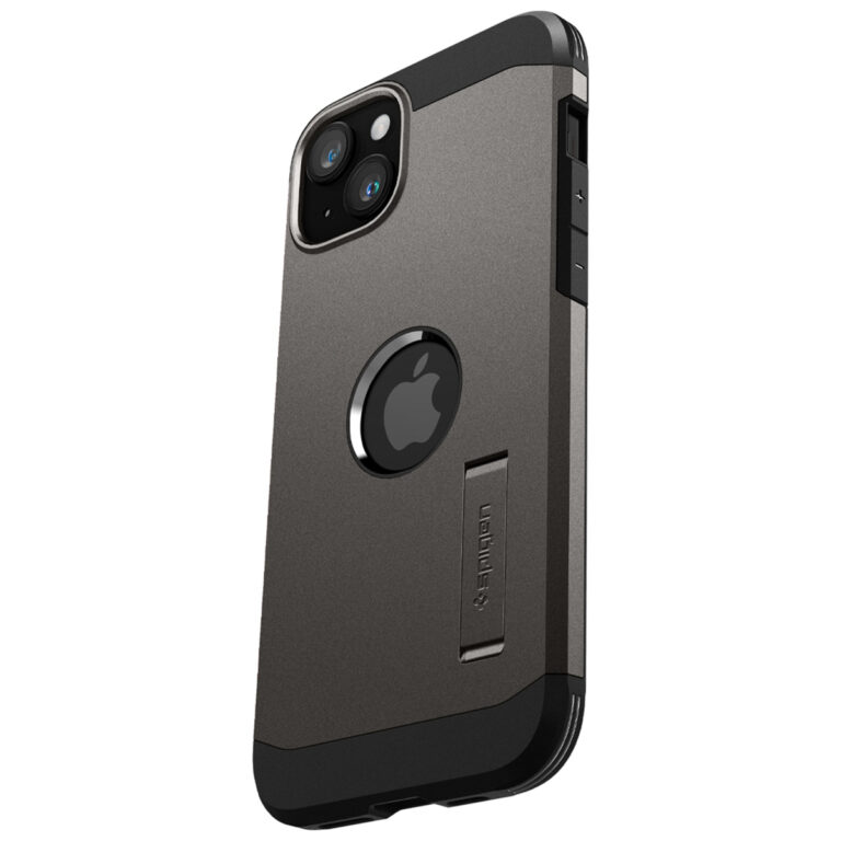 Spigen Tough Armor Backcover MagSafe Apple iPhone 15 - Gunmetal - Afbeelding 2