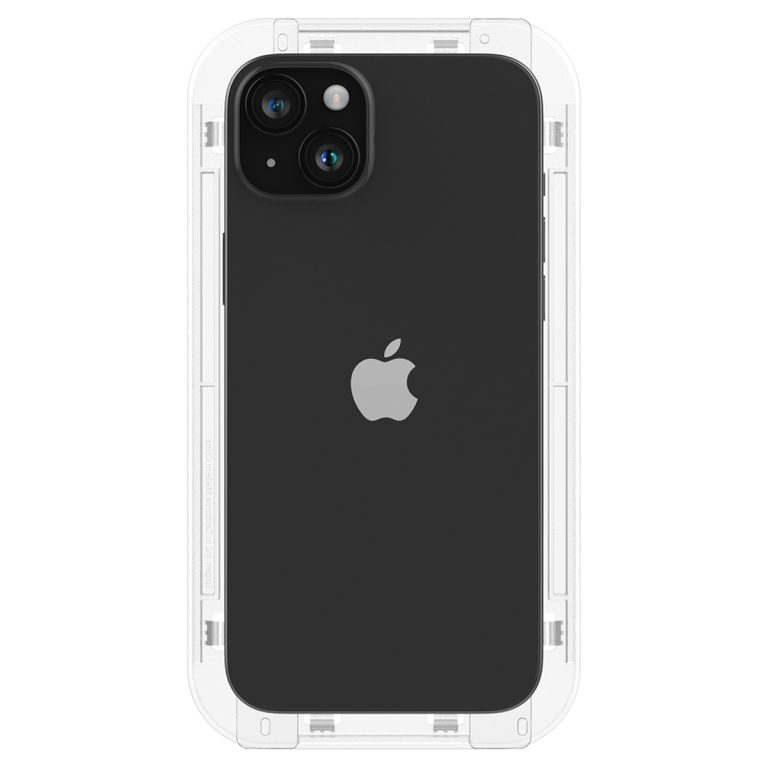 Spigen GLAStR Privacy EZ Fit Screenprotector + Applicator Apple iPhone 15 - Afbeelding 5